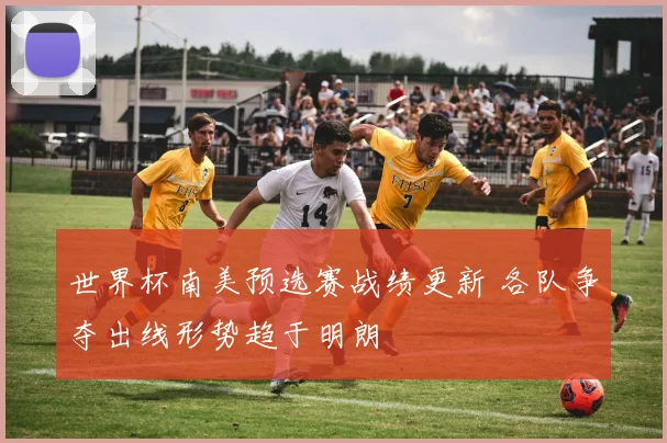 世界杯南美预选赛战绩更新 各队争夺出线形势趋于明朗