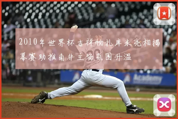 2010年世界杯吉祥物扎库米亮相揭幕赛助推南非主场氛围升温